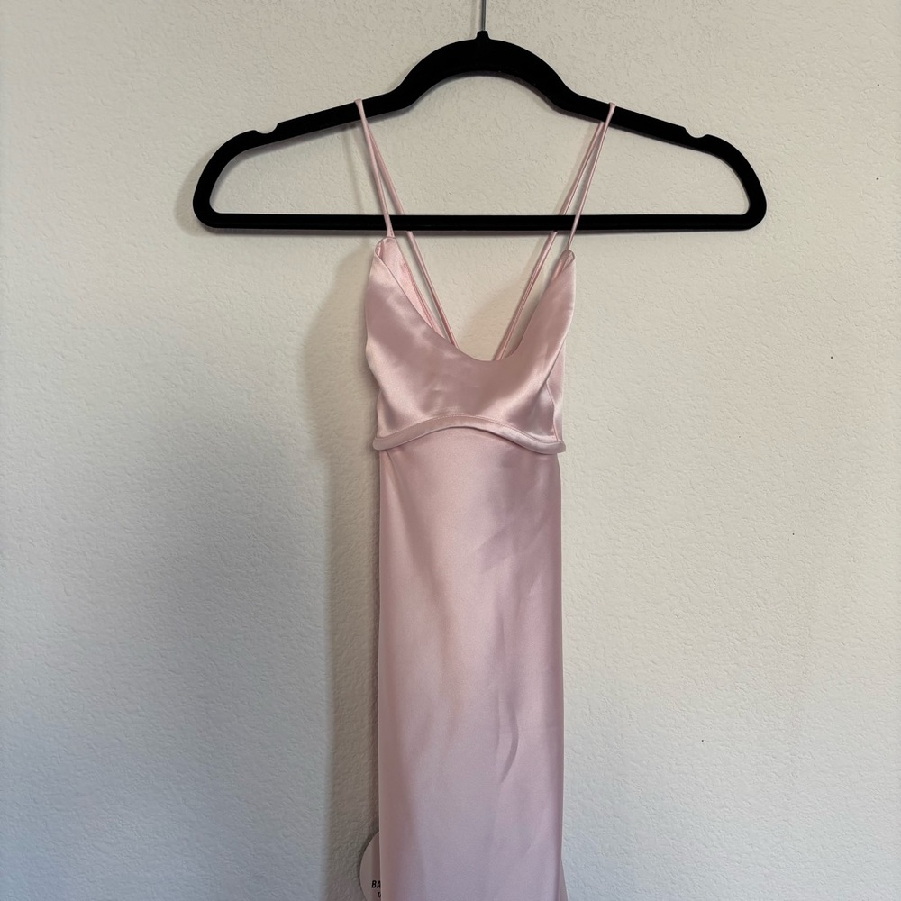 Babyboo Malika Maxi Pink Dress Blush NWT - Picture 3 of 7